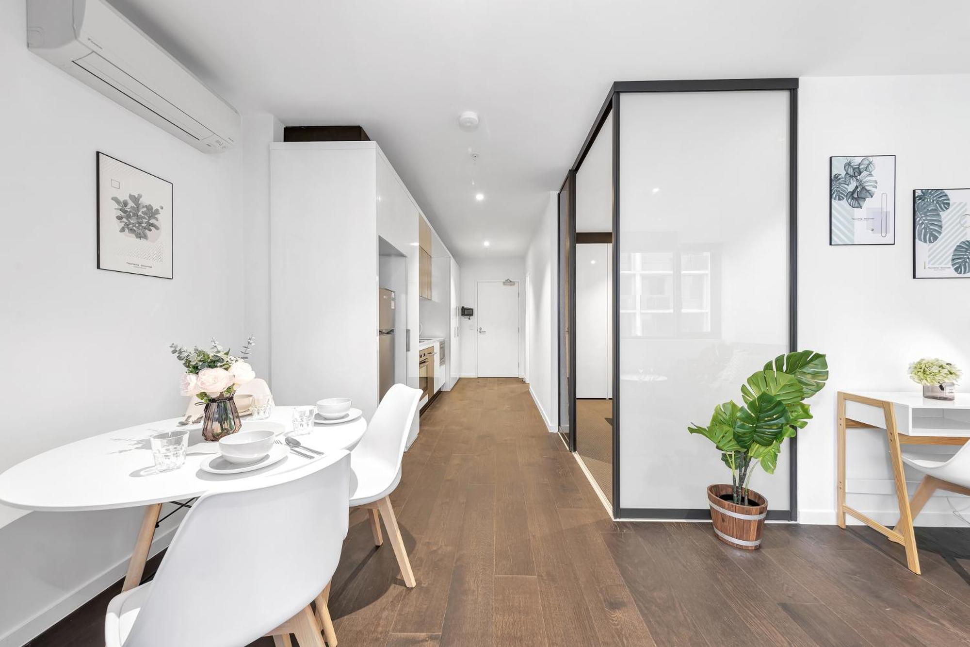 Manhattan Modern Apartments At Southern Cross Мелбърн Стая снимка